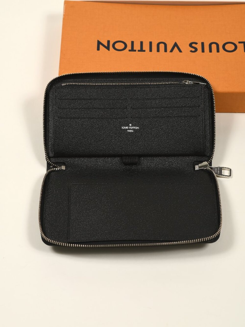 Louis Vuitton Zippy Organizer N63077 Damier Graphite Wallet